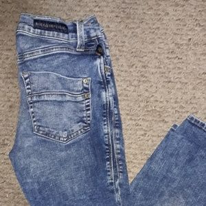 Rock and Republic Size 2 Ankle Cuff Jeggings